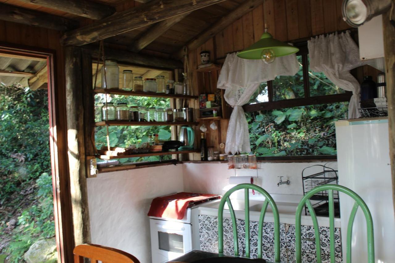 Cabana Mágica Praia é floresta, vale da Utopia, Pinheira Villa Guarda do Embaú Exterior foto